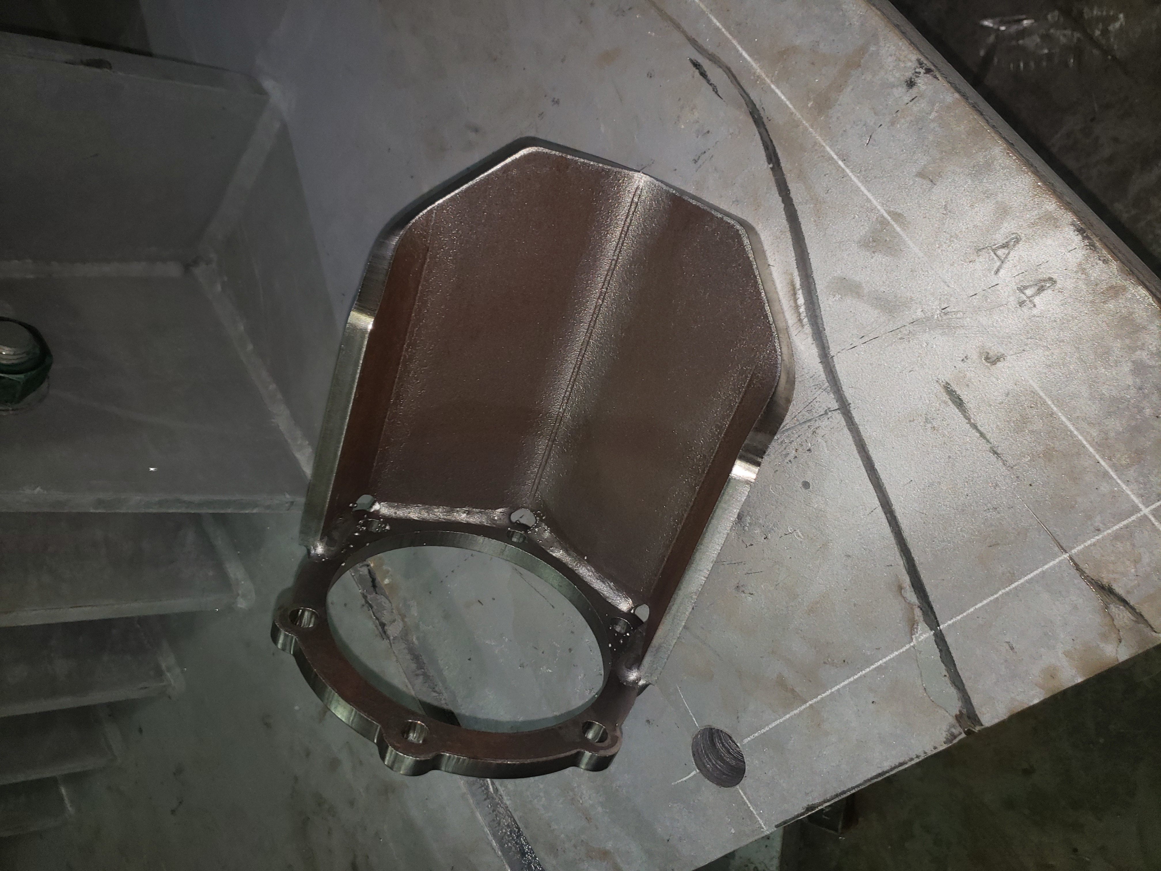 14 Bolt Pinion Guard w/ Tie In
